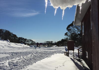 icicles at Highway Alpine lodge